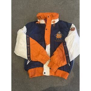 Vintage Syracuse Pro Player Jacket Men Size M 90s Full Zip. Zipper Broke!